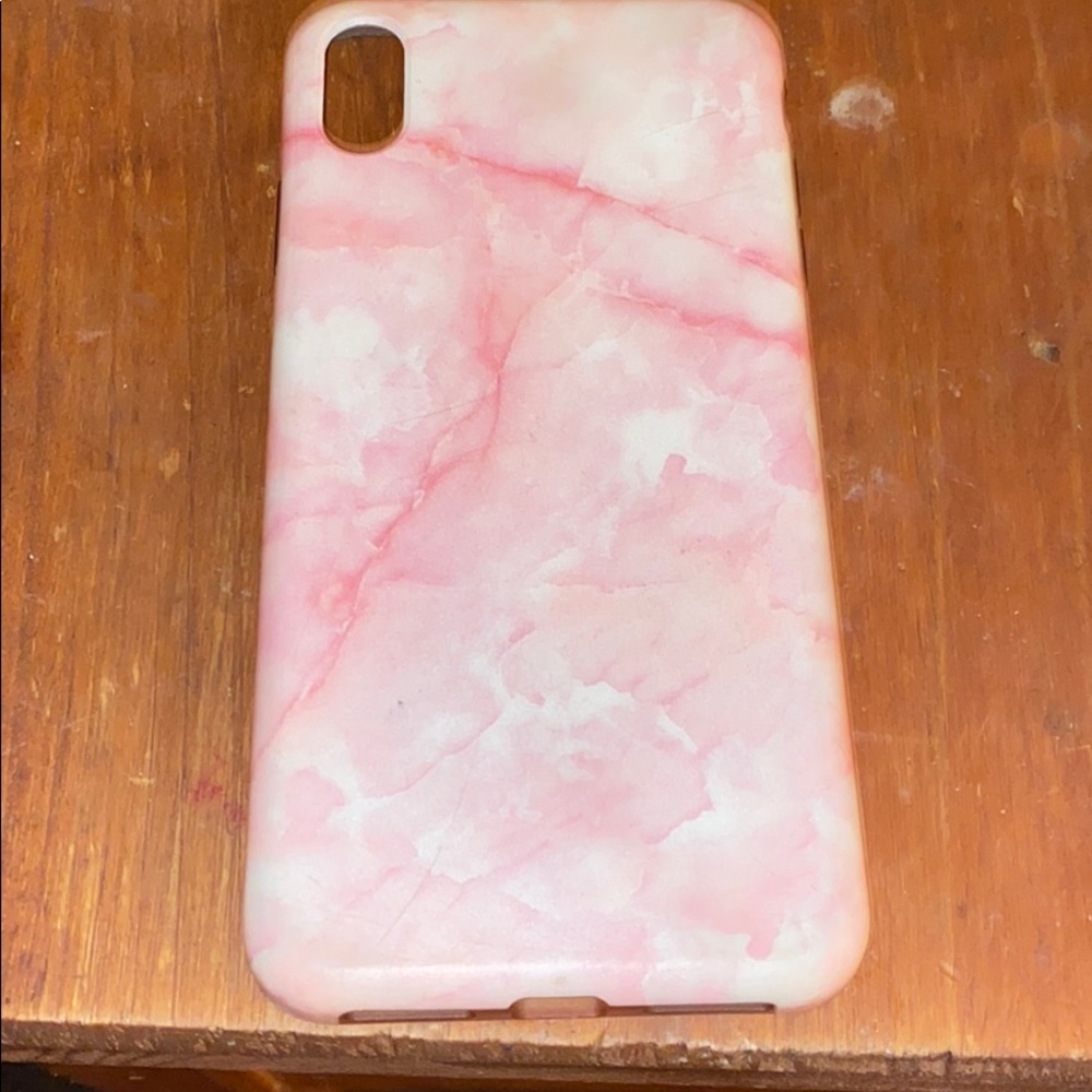 pink marble iphone xs max